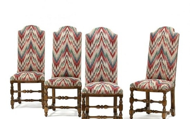 Set of Four Century Chair Co., Spanish Style Side