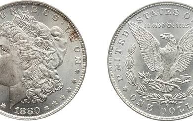 Silver Dollar, 1880-O, PCGS MS 65