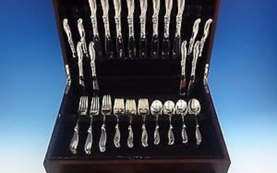 Silver Melody by International Sterling Flatware Service For 8 Set 44 Pieces