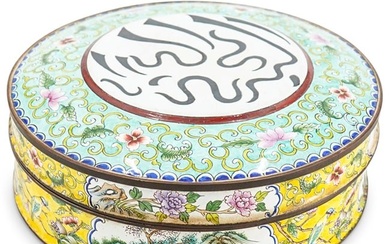 Sino-Islamic Export Enamel Box
