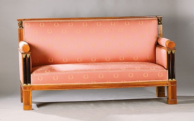 Sofa, Empire style, 2nd half of the 19th century, cherry...
