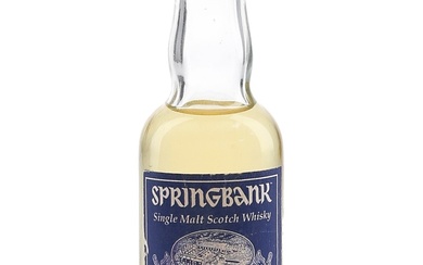 Springbank Distillery Visitors 2018 Private Bottling 5cl