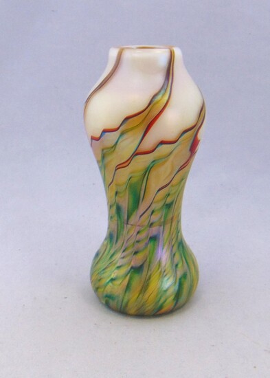 Steven Lundberg art glass vase