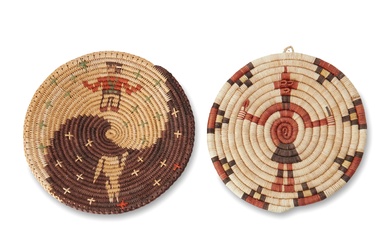 Two Southwest basketry items