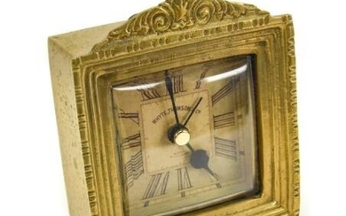 Vintage Timeworks Incorporated Brass Alarm Clock