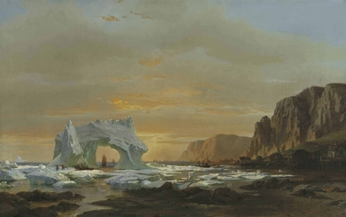 William Bradford (1823-1892), The Archway