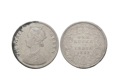 World Coins - India - Victoria - AR One Rupee
