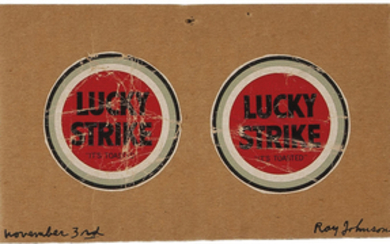 Ray Johnson (1927-1995), Lucky - Two Distressed Luckys