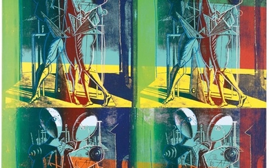 HECTOR AND ANDROMACHE (AFTER DE CHIRICO), Andy Warhol
