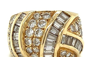 14K Yellow Gold 2.50 Ct. Diamond Ring