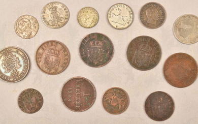 15 coins Germany 1760-1870