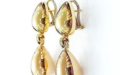 18 kt. Gold, Pink gold, Yellow gold - Earrings