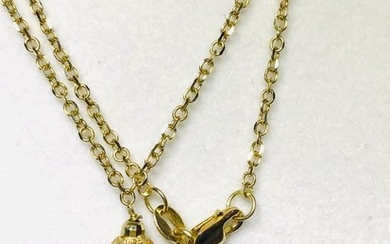 18 kt. Yellow gold - Necklace, Necklace, Necklace with pendant