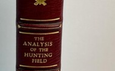 1846 The Analysis of The Hunting Field Being a Series of Sketches of The Principal Characters that Compose One by Robert Smith Surtees Illustrated FIRST EDITION