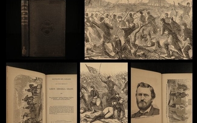 1865 1ed Ulysses S Grant Life & Civil War Campaigns