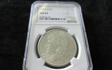 1889 O NGC MS63 Graded Morgan silver dollar