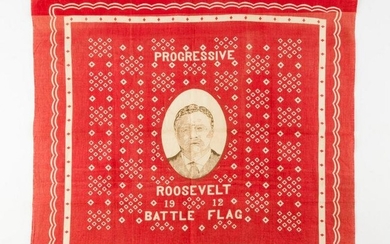 1912 Roosevelt Progressive Party Battle Flag