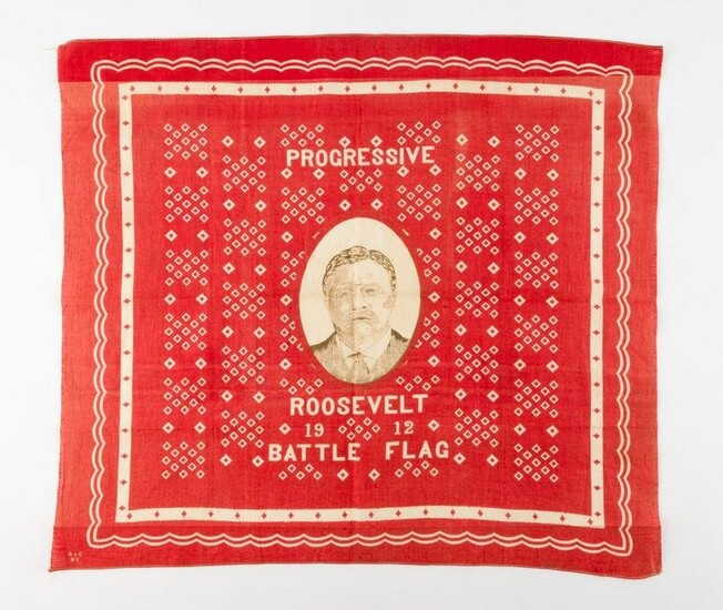1912 Roosevelt Progressive Party Battle Flag