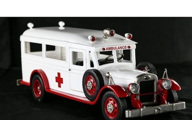 1930's Ambulance 1:8 All Metal Scale Model