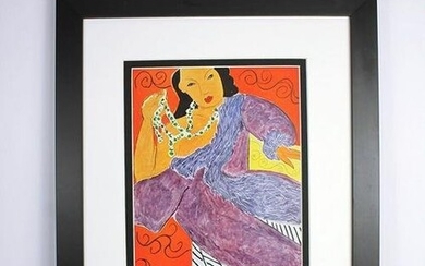 1948 Henri Matisse l'Asie (Asia) print signed