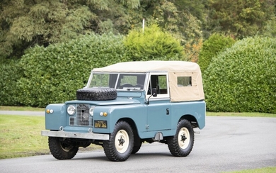 1963 Land Rover Série IIA 88' Hardtop
