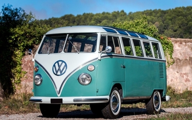 1966 Volkswagen Combi Samba-bus "21 fenêtres" No reserve