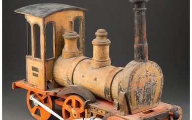 21053: Vintage Scratch-Built Wooden Great Northern Rail
