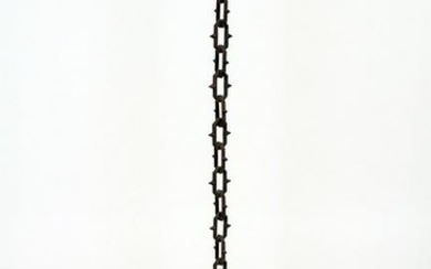 GOTHIC STYLE SPIKE CHAIN FLOOR LAMP/CANDLESTICK