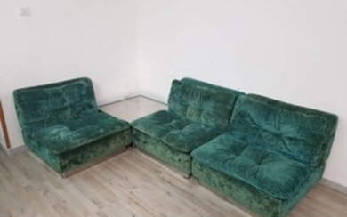 Saporiti - Modular sofa with table