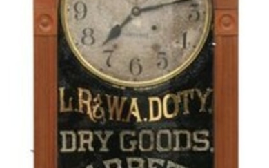30 Day Waterbury Advertising Regulator Wall Clock