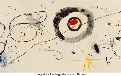 40053: Joan Miro (1893-1983) La Traversée du miroir an