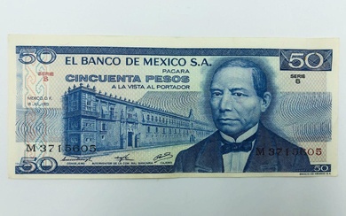 50 Pesos Mexicain