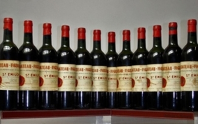 12 bouteilles CHÂTEAU FIGEAC 1er Gcc St. Emilion. …