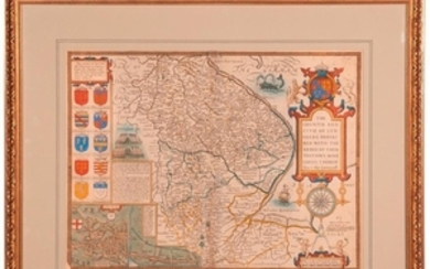 18th Century Map of Lincolnshire