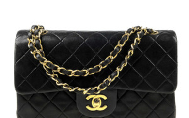 CHANEL - a Small Classic Double Flap handbag. View more details