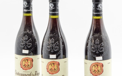 Chapoutier Chateauneuf du Pape Barbe Rac 1998, 3 bottles