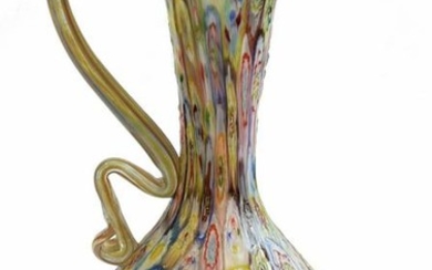 Egidio Ferro - 1930 Murano glass vase murrine