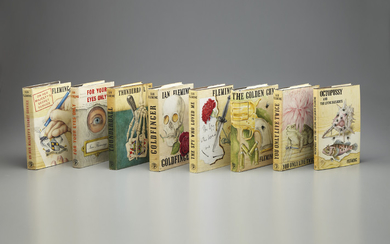 James Bond, EIGHT FIRST EDITIONS, 1959-1966