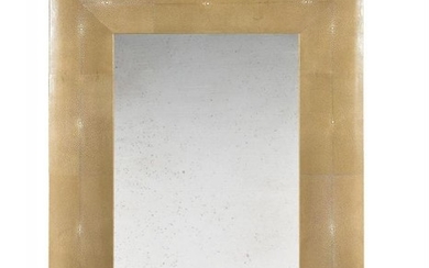Lamberty Bespoke, a shagreen rectangular wall mirror