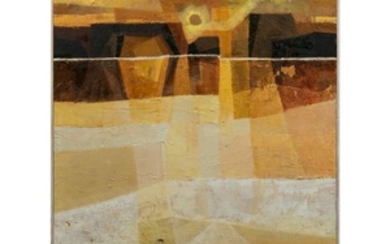 Mid Century Modern - Palette Knife - Oil on Canvas