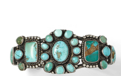 A Navajo bracelet and ring