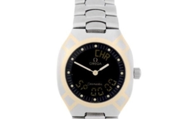 OMEGA - a gentleman's Seamaster Polaris bracelet watch.