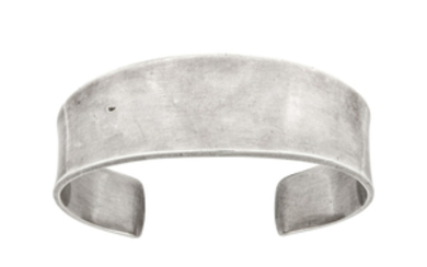 A silver cuff, by Poul Hansen for Georg...