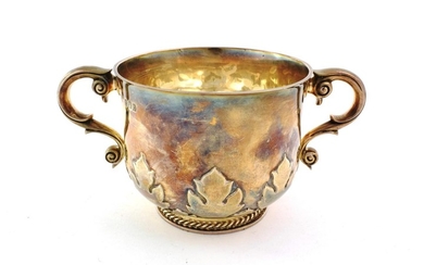 A Victorian Silver Porringer, by Gibson and Langman, London, 1898,...