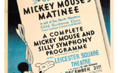 Walt Disney: Three early posters for Mickey Mouse and Donald Duck