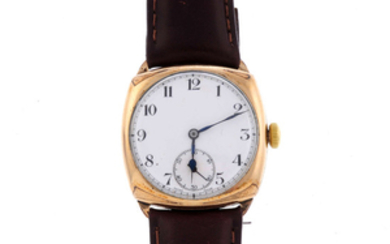 ZENITH - a gentleman's gold plated wrist watch with a Rotary watch head. View more details