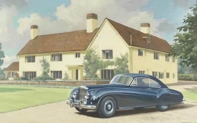 Roy Nockolds (British, 1911-1979), 'Bentley at Home'