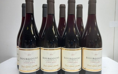 8 bouteilles de Bourgogne Pinot Noir 2019... - Lot 53 - Enchères Maisons-Laffitte