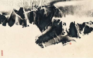 LIU KUO-SUNG (LIU GUOSONG, B. 1932), White Cloud and White Sea