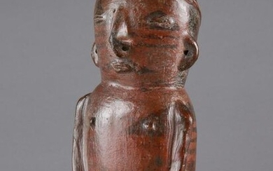 A Carchi Terrakotta Figure